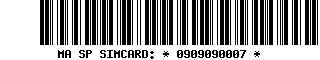 Sim so 0909090007